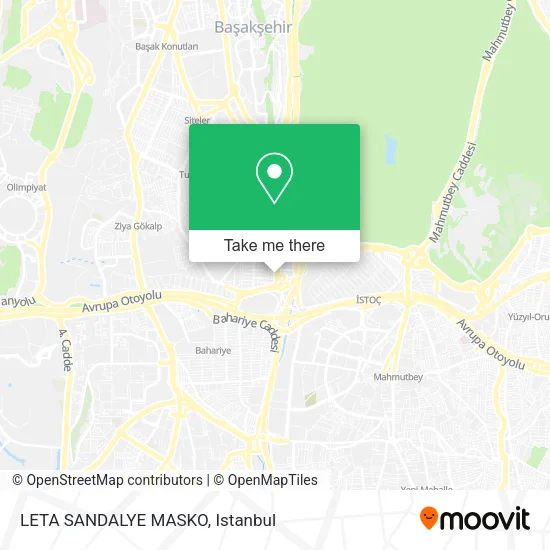 LETA SANDALYE MASKO map