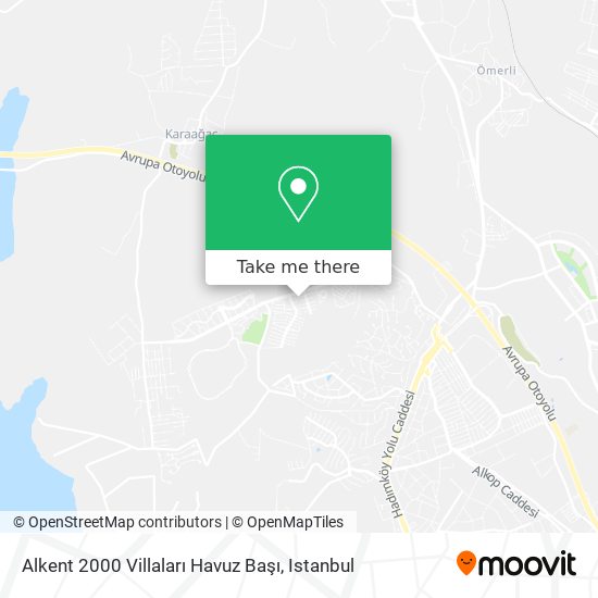 Alkent 2000 Villaları Havuz Başı map