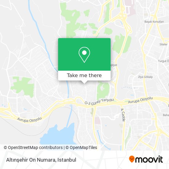 Altınşehir On Numara map