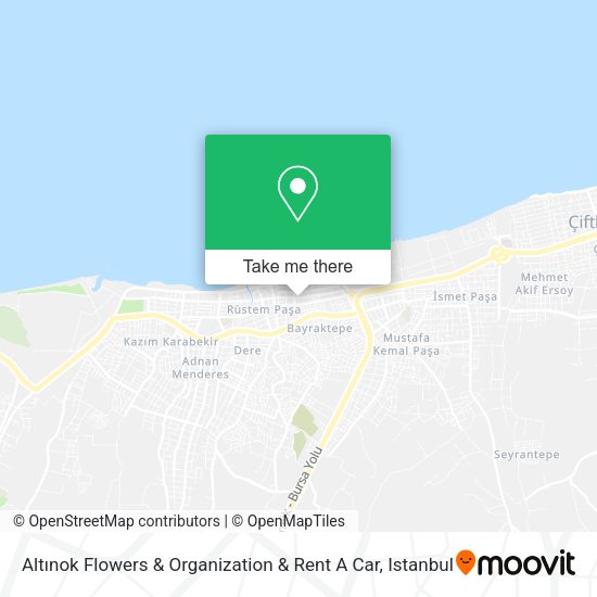 Altınok Flowers & Organization & Rent A Car map