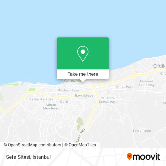 Sefa Sitesi map
