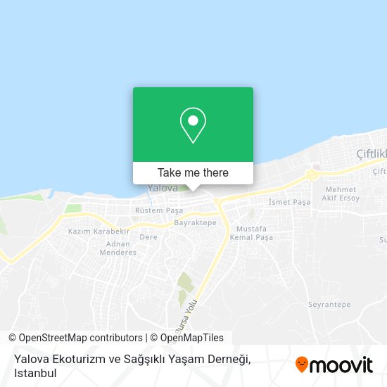 Yalova Ekoturizm ve Sağşıklı Yaşam Derneği map
