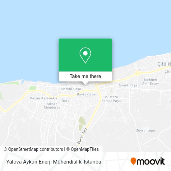 Yalova Aykan Enerji Mühendislik map