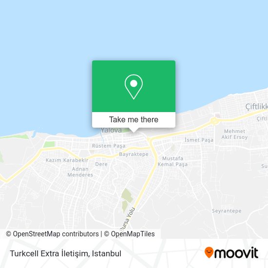 Turkcell Extra İletişim map