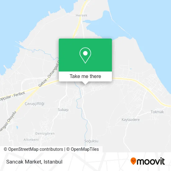 Sancak Market map