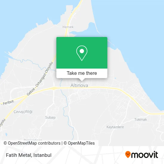 Fatih Metal map