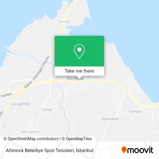 Altinova Belediye Spor Tesisleri map