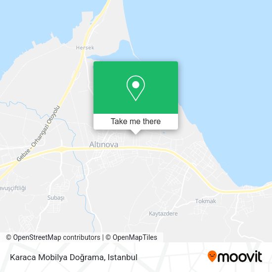 Karaca Mobilya Doğrama map