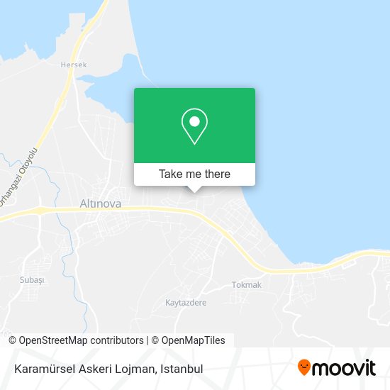 Karamürsel Askeri Lojman map