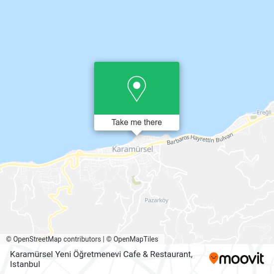 Karamürsel Yeni Öğretmenevi Cafe & Restaurant map
