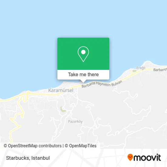 Starbucks map