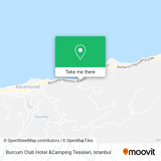 Burcum Club Hotel &Camping Tesisleri map