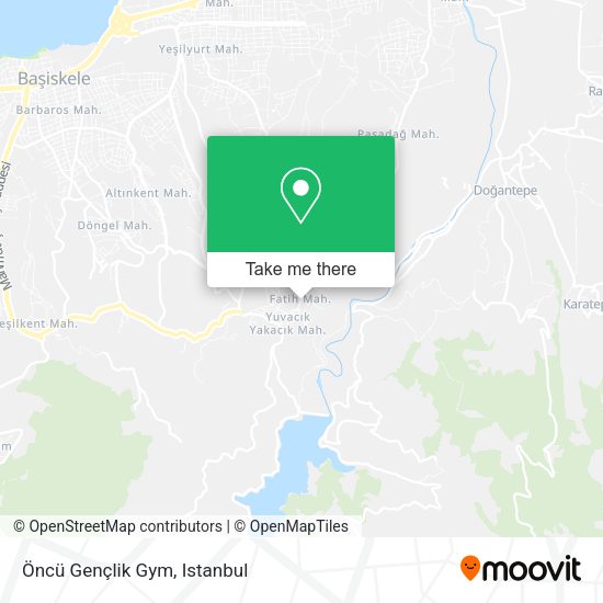 Öncü Gençlik Gym map