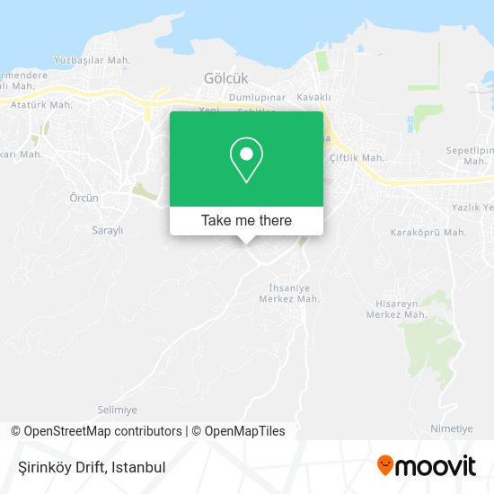 Şirinköy Drift map