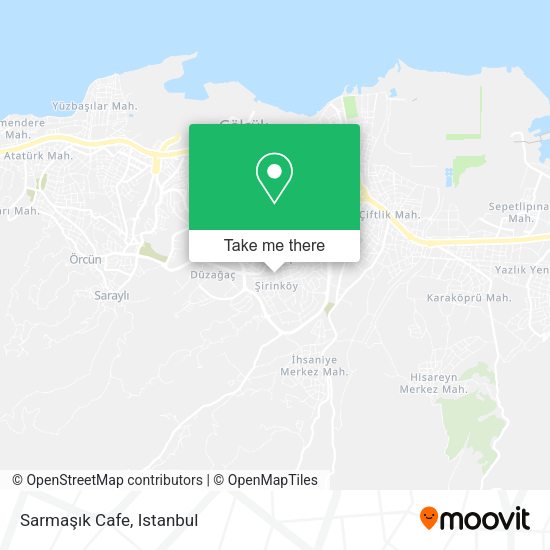 Sarmaşık Cafe map