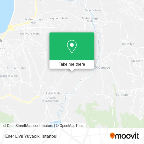 Ener Liva Yuvacik map