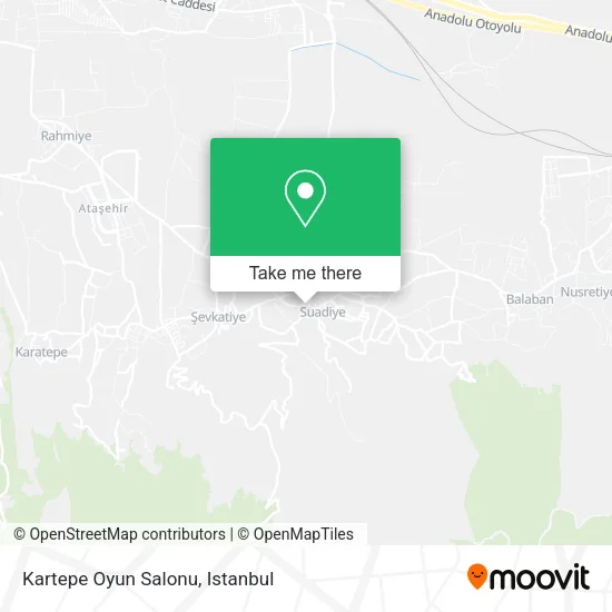Kartepe Oyun Salonu map