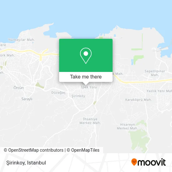 Şirinkoy map