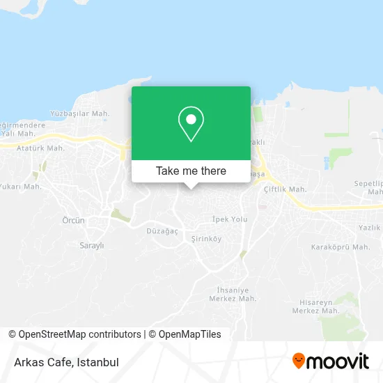 Arkas Cafe map
