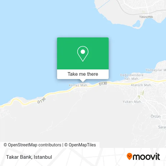 Takar Bank map