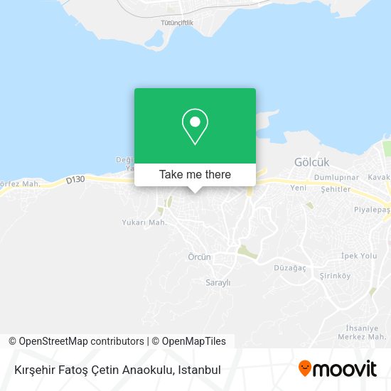 Kırşehir Fatoş Çetin Anaokulu map