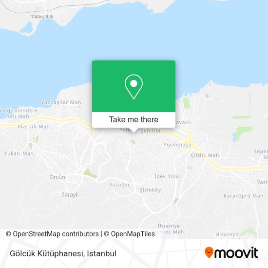 Gölcük Kütüphanesi map