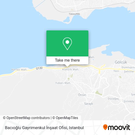 Bacıoğlu Gayrimenkul İnşaat Ofisi map