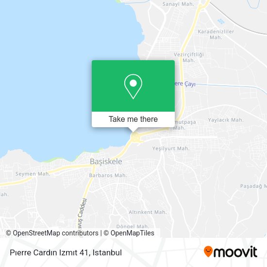 Pıerre Cardın Izmıt 41 map