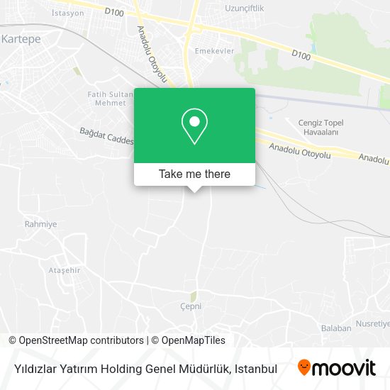 Yıldızlar Yatırım Holding Genel Müdürlük map