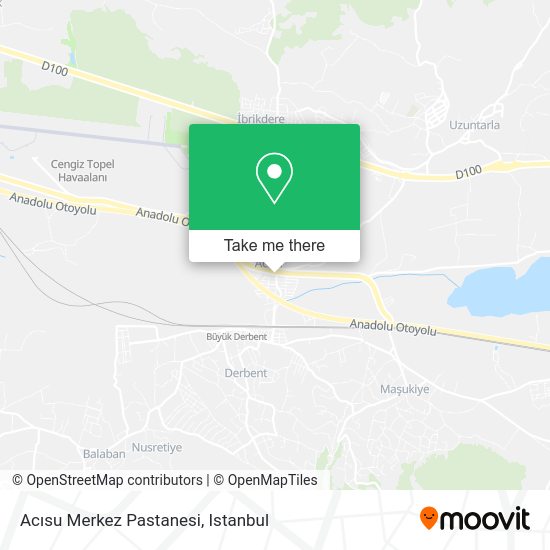 Acısu Merkez Pastanesi map