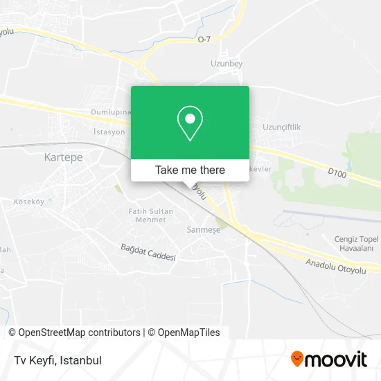 Tv Keyfi map