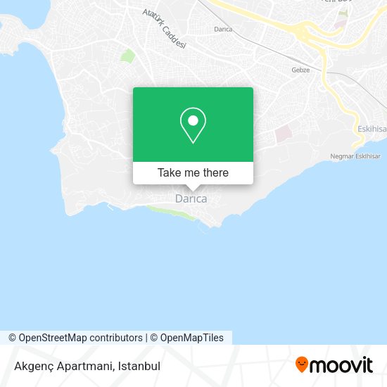Akgenç Apartmani map