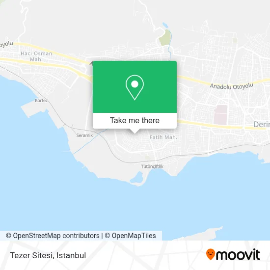 Tezer Sitesi map