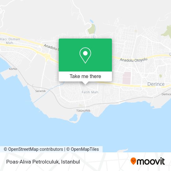 Poas-Alıva Petrolculuk map