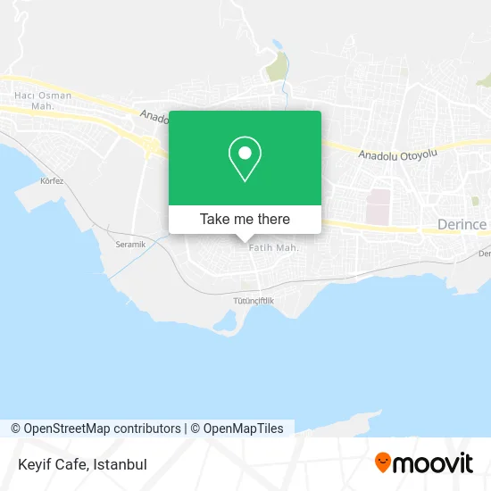 Keyif Cafe map