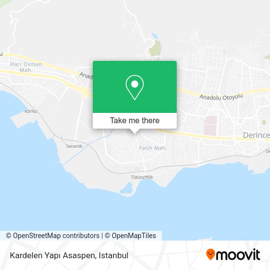 Kardelen Yapı Asaspen map