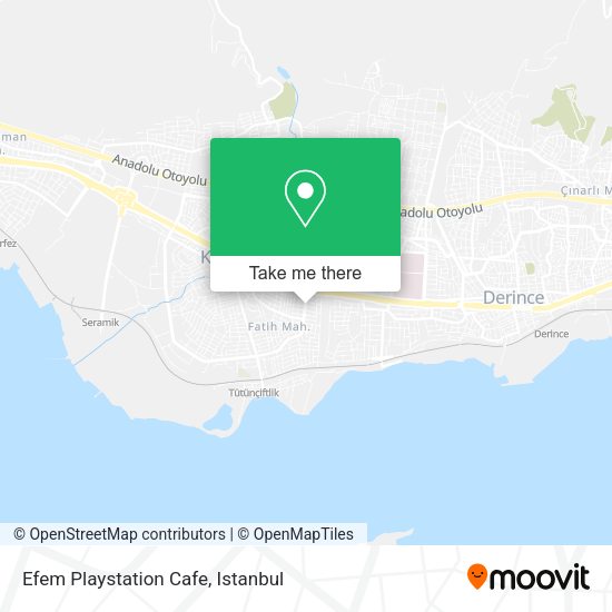 Efem Playstation Cafe map