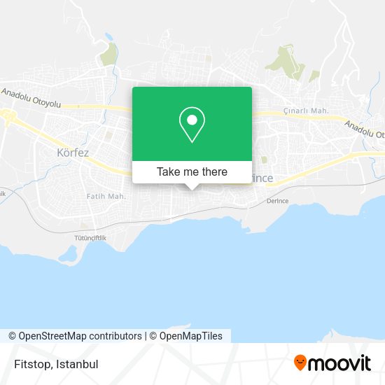 Fitstop map