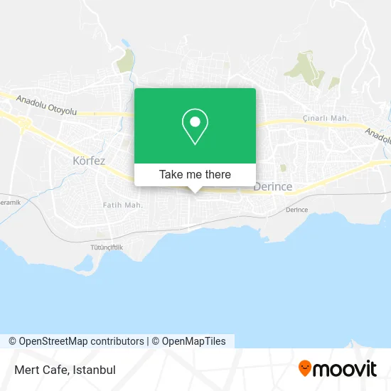 Mert Cafe map