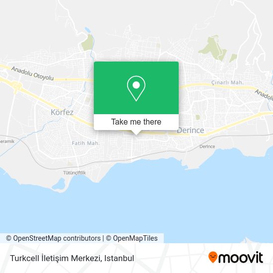 Turkcell İletişim Merkezi map