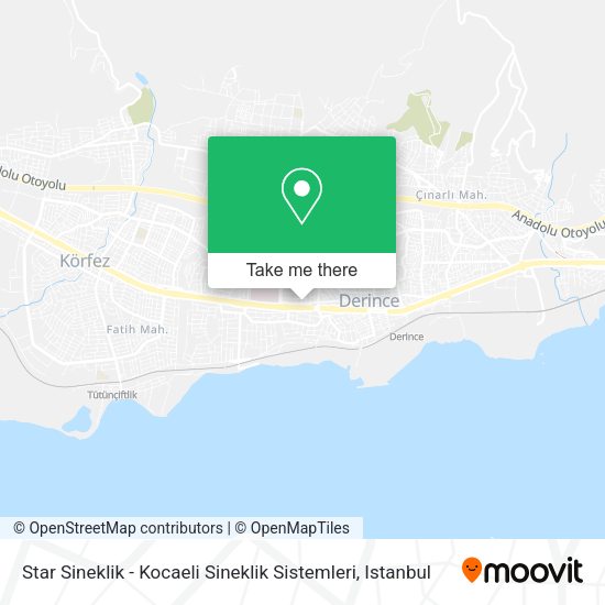 Star Sineklik - Kocaeli Sineklik Sistemleri map