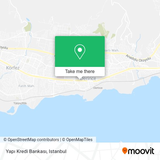 Yapı Kredi Bankası map