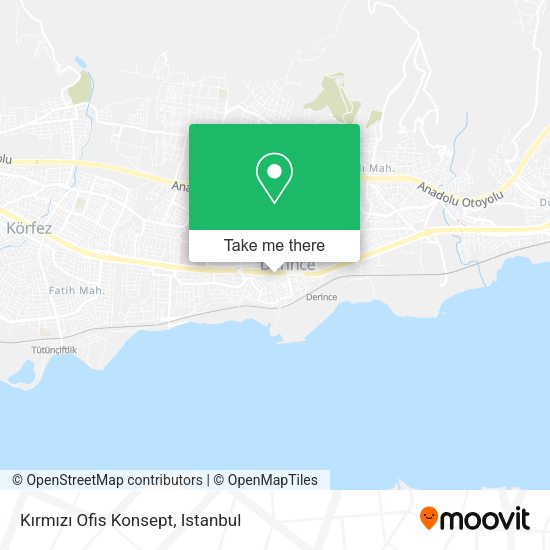 Kırmızı Ofis Konsept map