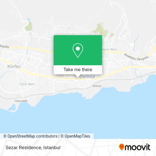 Sezar Residence map