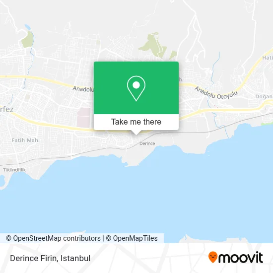 Derince Firin map