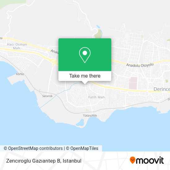 Zencıroglu Gazıantep B map