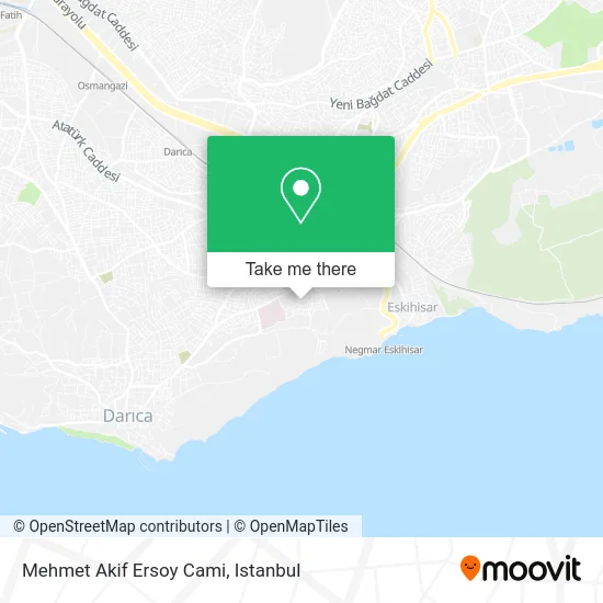Mehmet Akif Ersoy Cami map