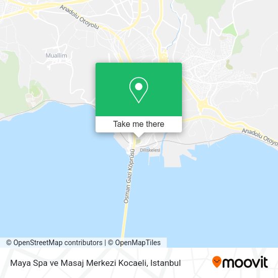 Maya Spa ve Masaj Merkezi Kocaeli map