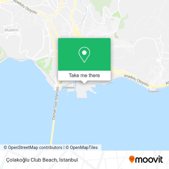 Çolakoğlu Club Beach map