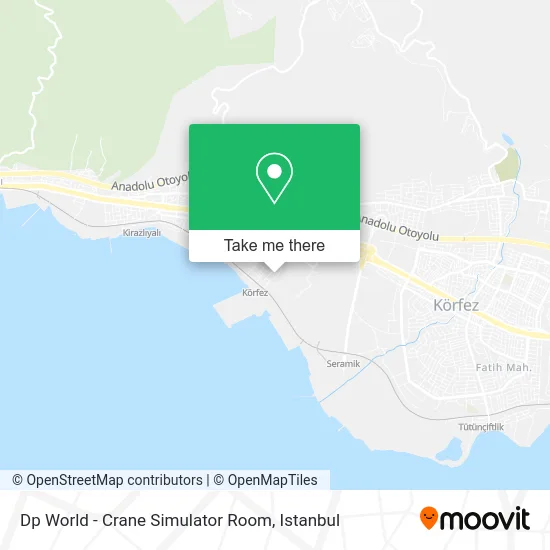 Dp World - Crane Simulator Room map